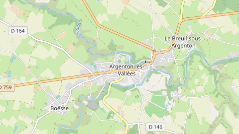 Carte de localisation de l'évènement