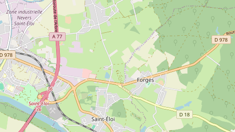 Carte de localisation de l'évènement