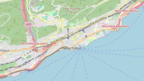 Carte de localisation de l'évènement