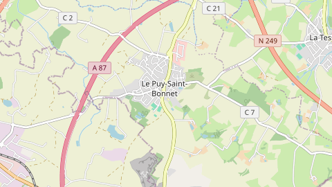 Carte de localisation de l'évènement