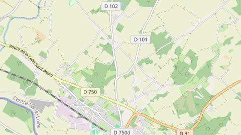 Carte de localisation de l'évènement