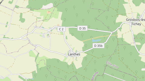 Carte de localisation de l'évènement