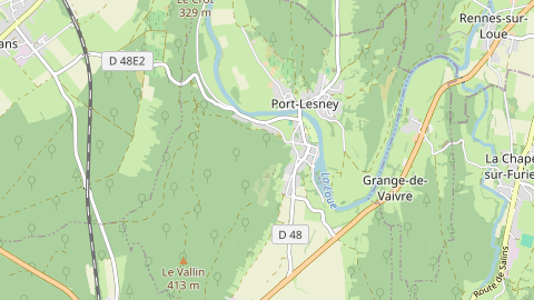 Carte de localisation de l'évènement