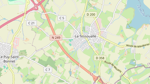 Carte de localisation de l'évènement