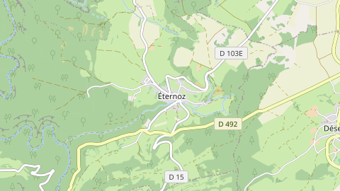 Carte de localisation de l'évènement