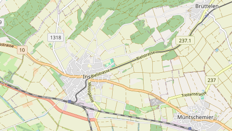 Carte de localisation de l'évènement