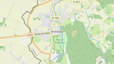 Carte de localisation de l'évènement