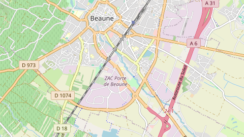 Carte de localisation de l'évènement
