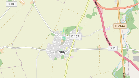 Carte de localisation de l'évènement