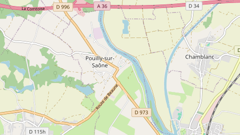 Carte de localisation de l'évènement