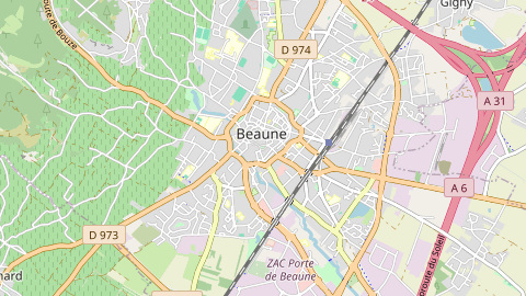 Carte de localisation de l'évènement