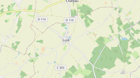 Carte de localisation de l'évènement