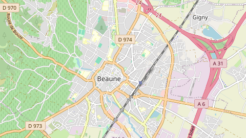 Carte de localisation de l'évènement