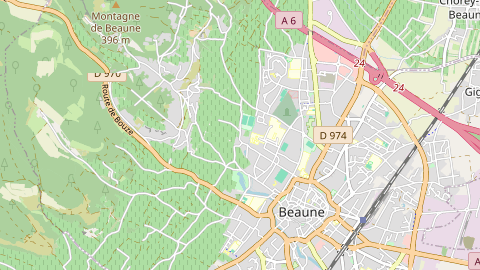 Carte de localisation de l'évènement