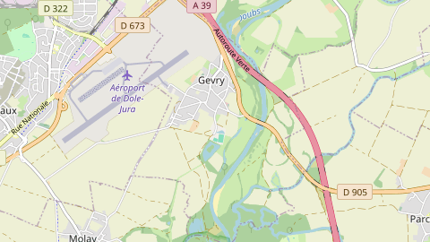 Carte de localisation de l'évènement