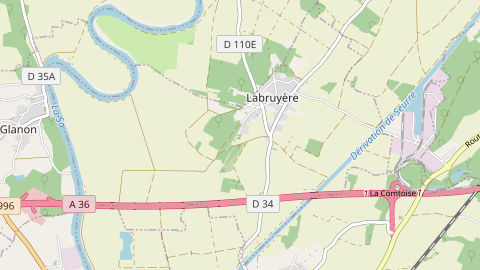 Carte de localisation de l'évènement