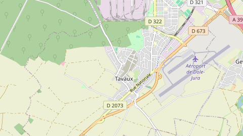 Carte de localisation de l'évènement