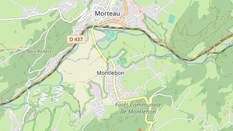 Carte de localisation de l'évènement