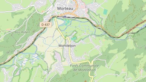 Carte de localisation de l'évènement
