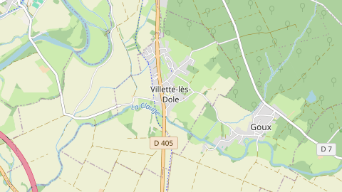 Carte de localisation de l'évènement