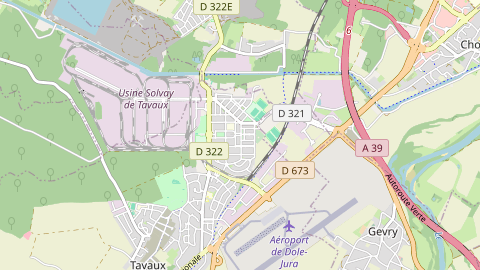 Carte de localisation de l'évènement