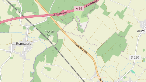 Carte de localisation de l'évènement