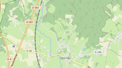 Carte de localisation de l'évènement