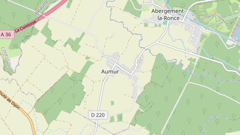 Carte de localisation de l'évènement