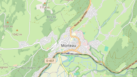Carte de localisation de l'évènement