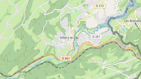 Carte de localisation de l'évènement