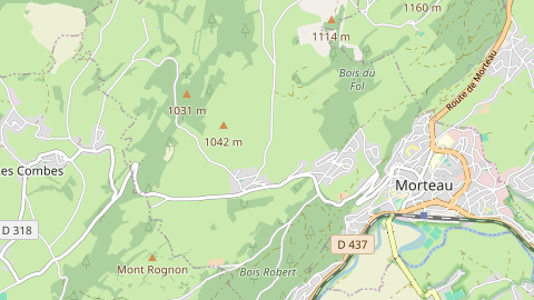 Carte de localisation de l'évènement