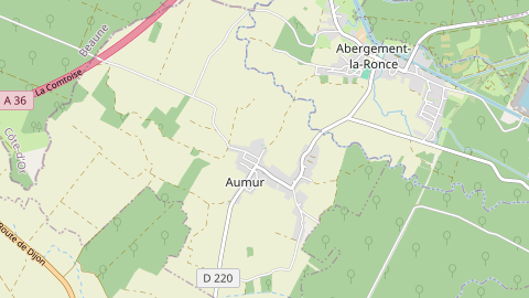 Carte de localisation de l'évènement