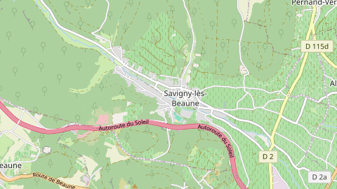 Carte de localisation de l'évènement