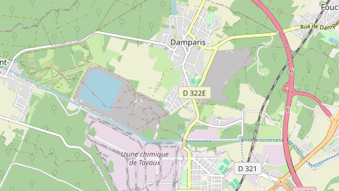 Carte de localisation de l'évènement