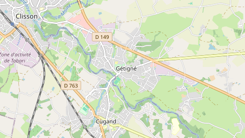 Carte de localisation de l'évènement