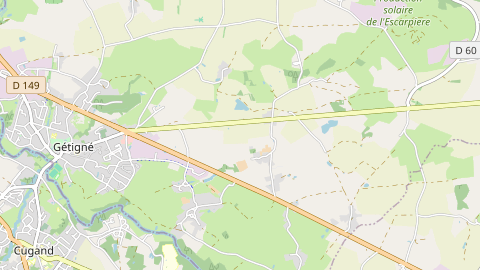 Carte de localisation de l'évènement