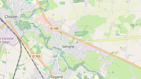 Carte de localisation de l'évènement