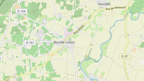 Carte de localisation de l'évènement