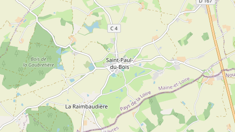 Carte de localisation de l'évènement
