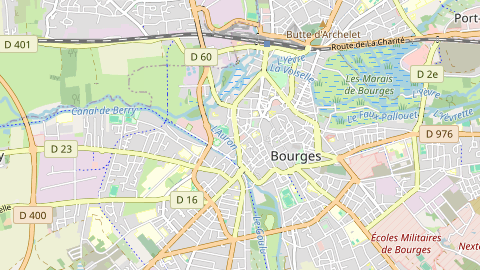 Carte de localisation de l'évènement