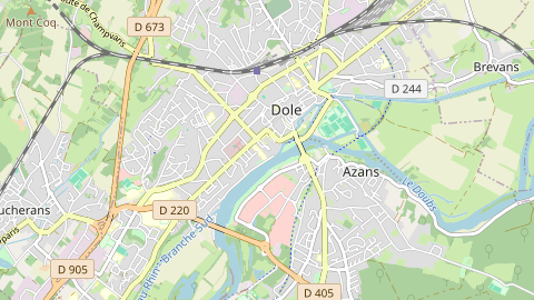 Carte de localisation de l'évènement