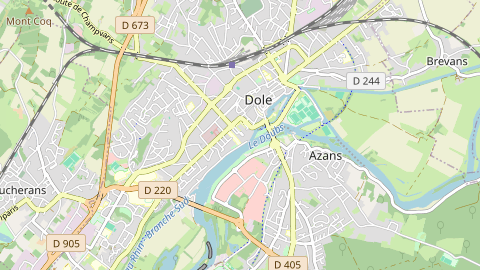 Carte de localisation de l'évènement
