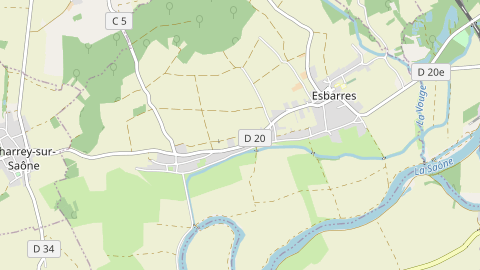 Carte de localisation de l'évènement