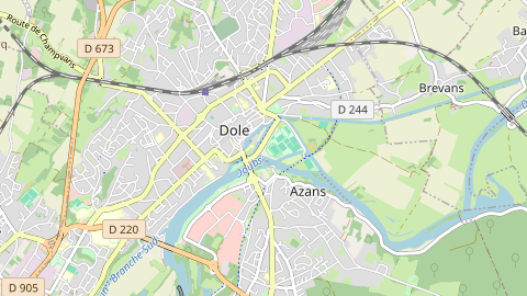 Carte de localisation de l'évènement