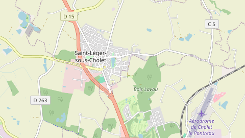 Carte de localisation de l'évènement