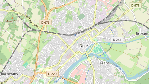 Carte de localisation de l'évènement