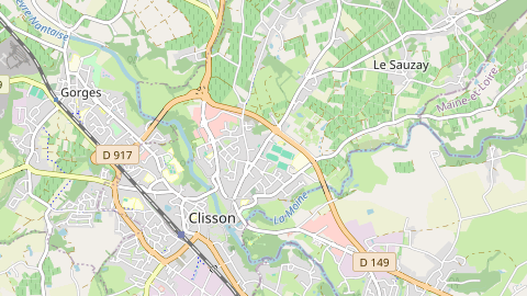 Carte de localisation de l'évènement