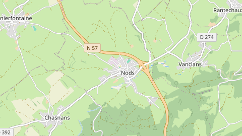 Carte de localisation de l'évènement