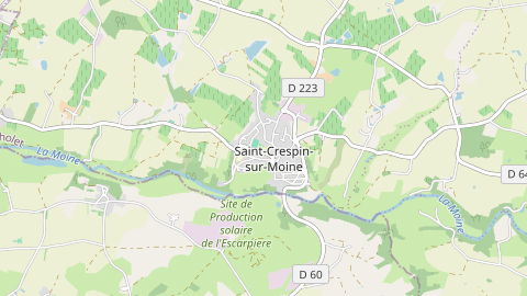 Carte de localisation de l'évènement