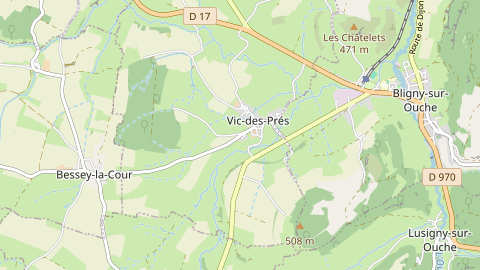 Carte de localisation de l'évènement